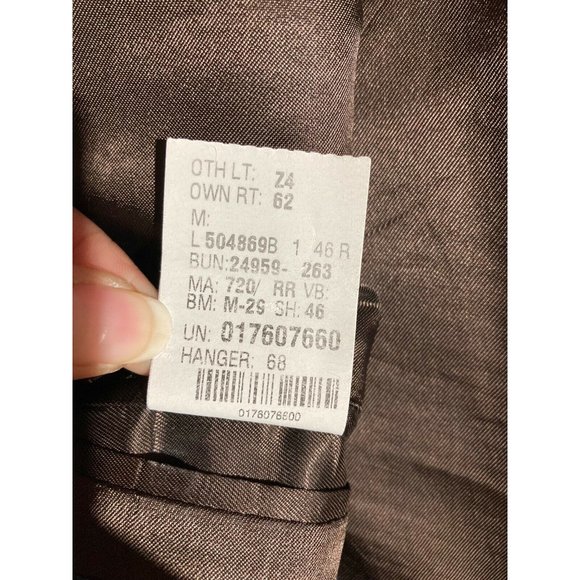 Lauren Ralph Lauren Lord & Taylor Men's Lambswool Houndstooth Sports Jacket 46R - Picture 5 of 10